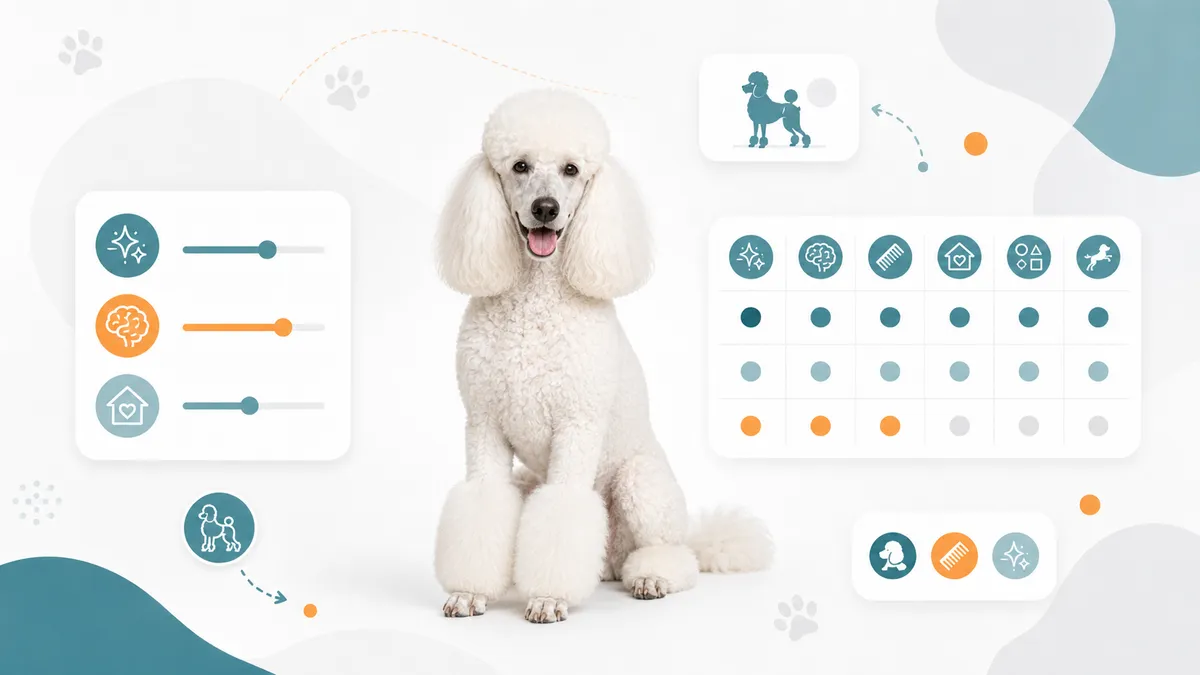 Poodle, representing the Non-Sporting Group
