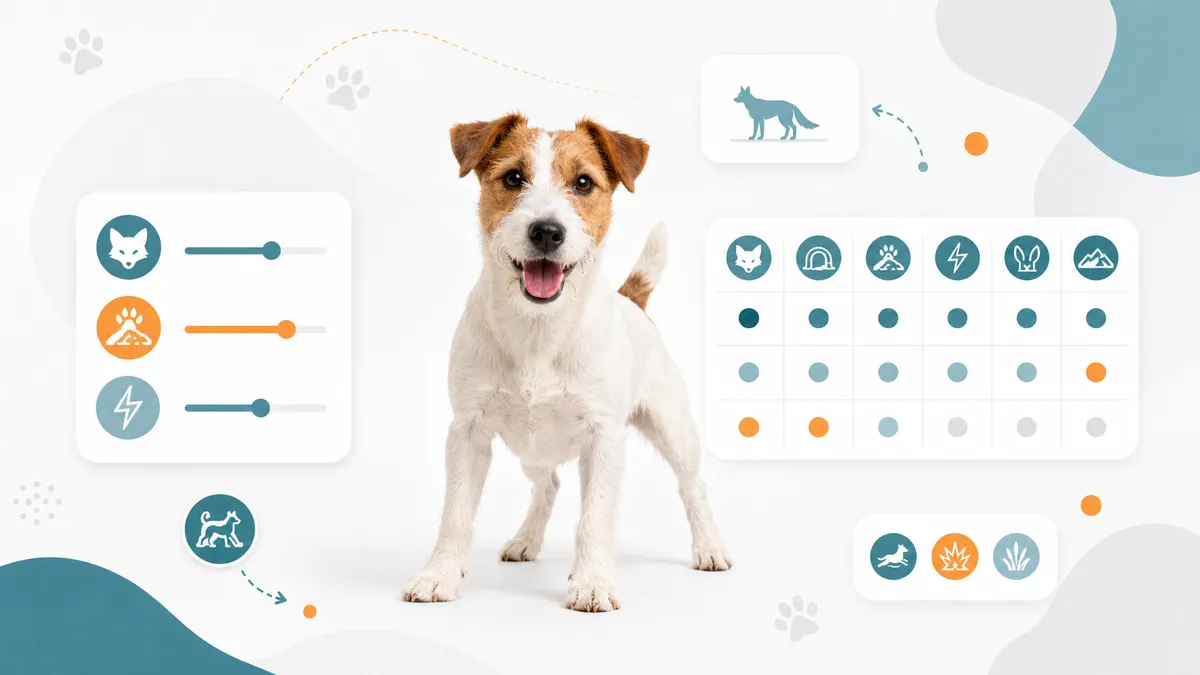 Russell Terrier, representing the Terrier Group