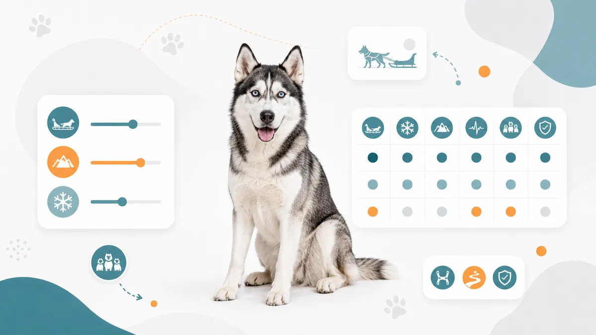 Siberian Husky, representing the Working Group