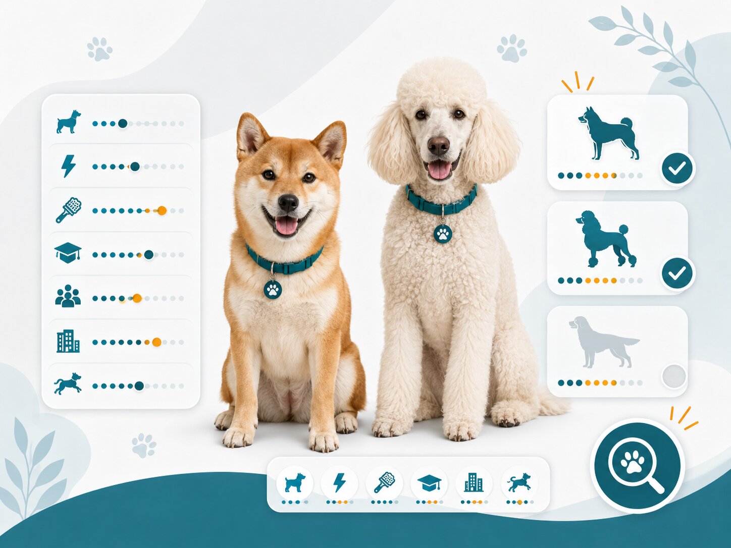 Border Collie dog running — Dog Breed Finder by Traits
